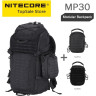Тактический рюкзак NITECORE MP30 черный 1389066
